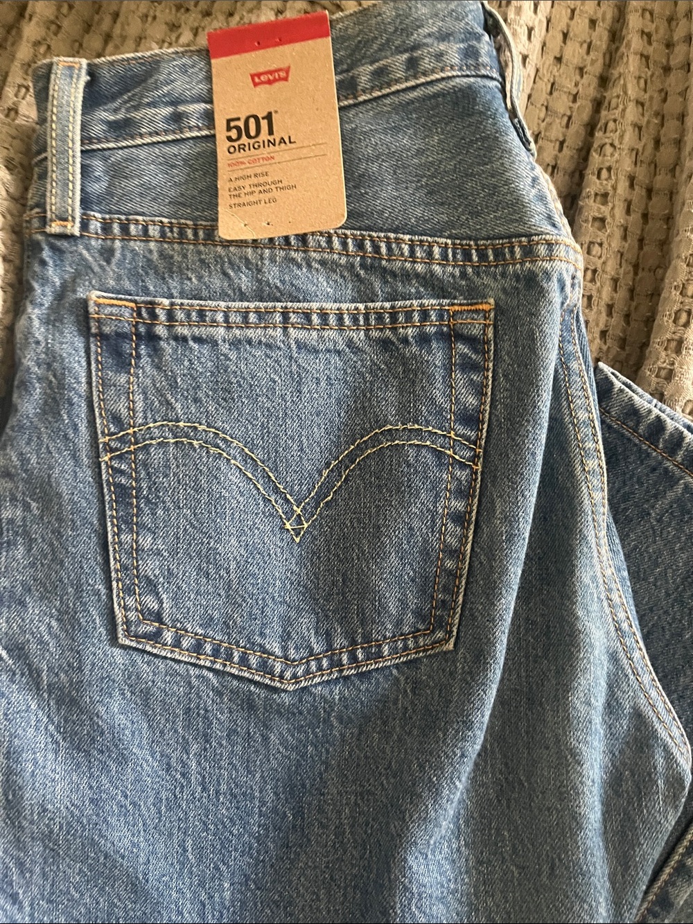 Levi's Blue 501 skinny Original Women’s Jeans 27x28